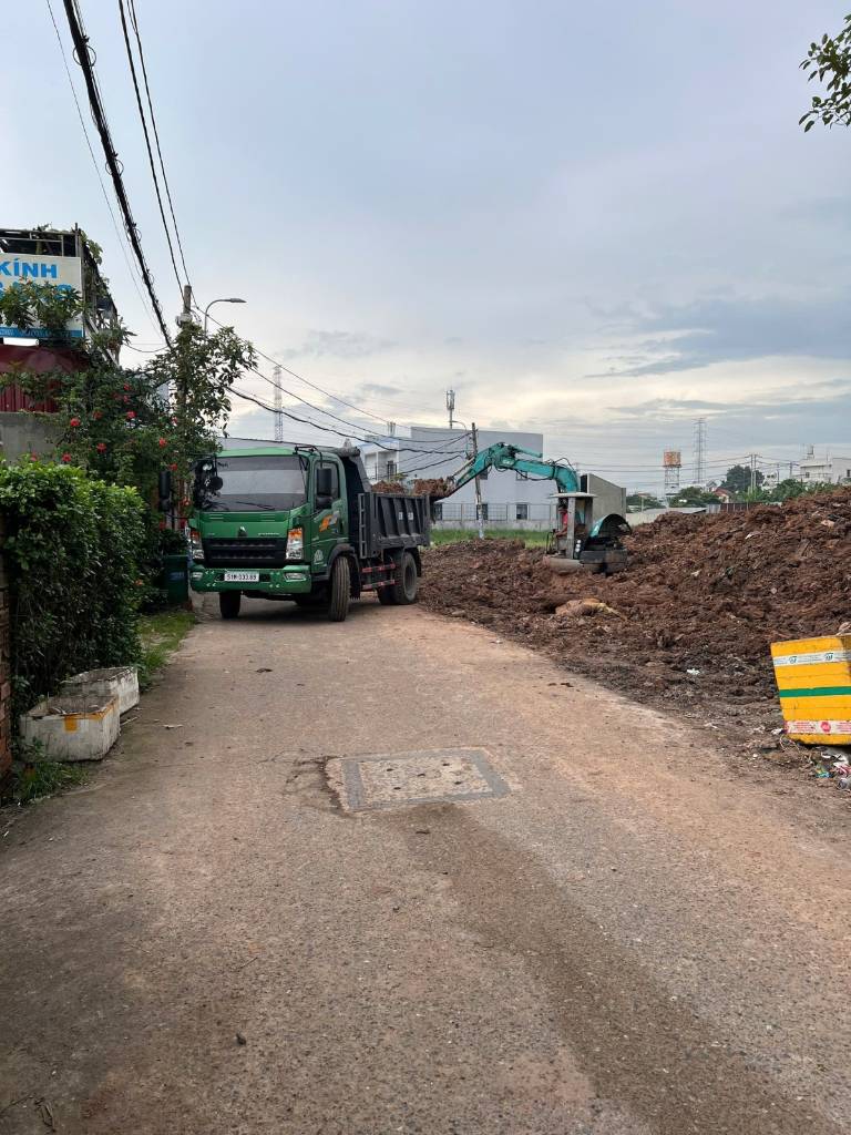 BÁN ĐẤT MẶT TIỀN ĐÔNG THẠNH 2, HÓC MÔN, 106M2, GIÁ RẺ CHỈ 3.85 TỶ TL