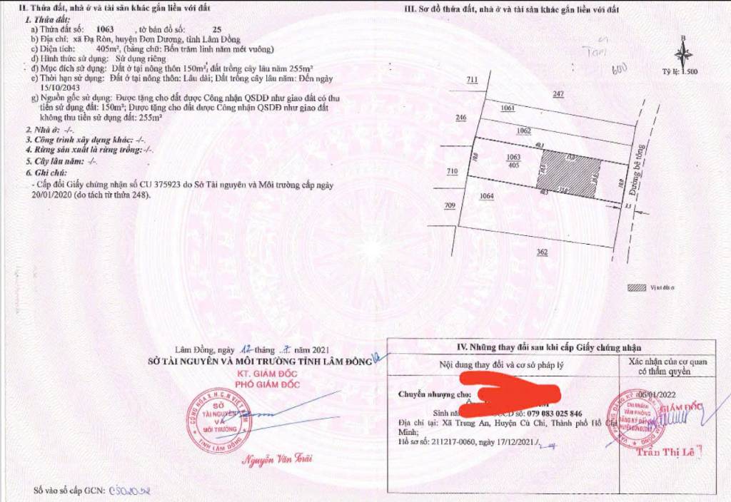 Bán đất Novaworld Đà Lạt, huyện Đơn Dương, Lâm Đồng, 405m2, sổ đỏ chính chủ