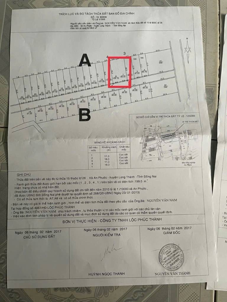 Bán đất Era City 3, An Phước, Long Thành, 201m2, vị trí đẹp, xây nhà đầu tư đều đẹp