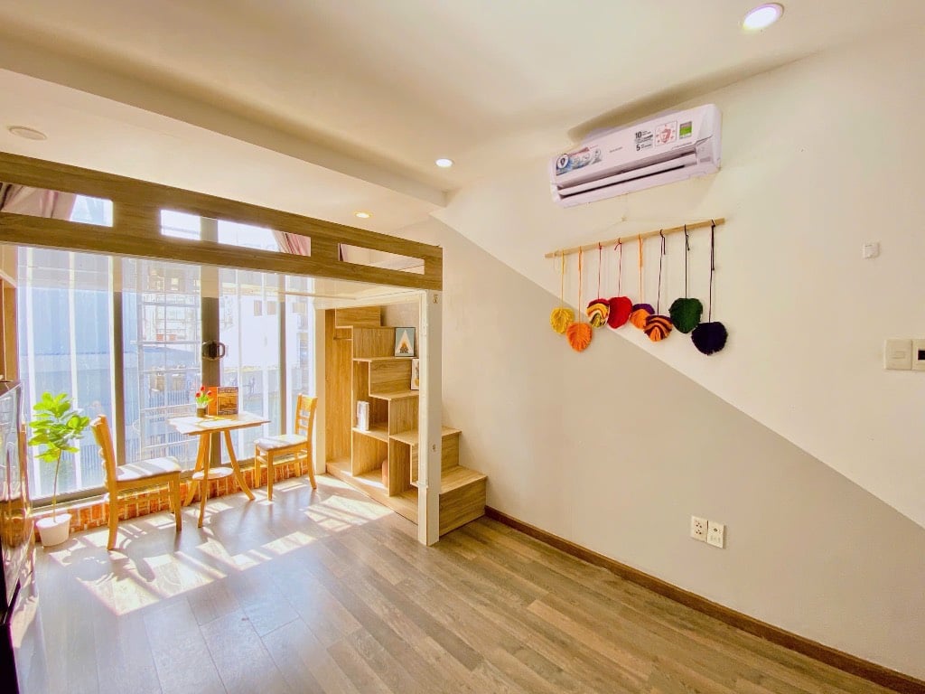 Cho thuê căn studio Bình Thạnh, giáp Phú Nhuận, Gò Vấp, tiện nghi cao cấp, phòng chill
