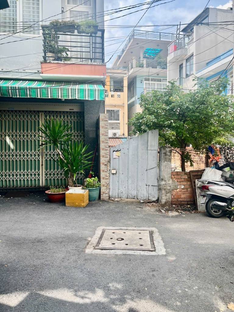 Bán đất Ung Văn Khiêm, P25 Bình Thạnh, xây được 5 tầng, hẻm 7m, 12,1 tỷ thương lượng