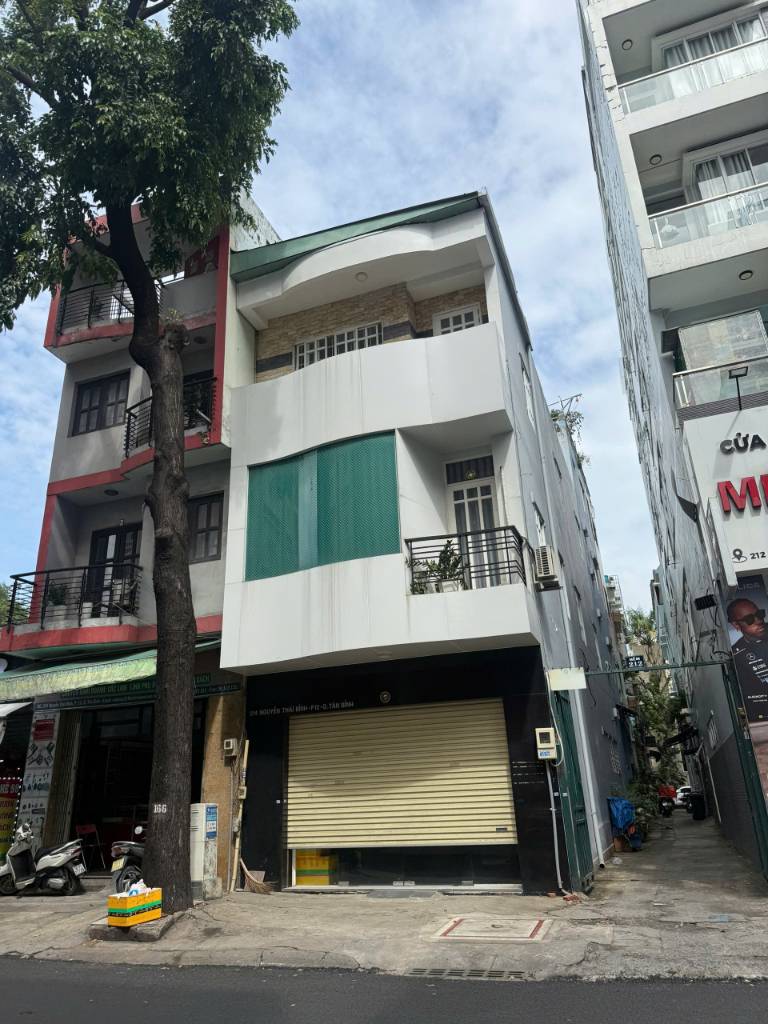 Bán nhà Nguyễn Thái Bình Phường 12 quận Tân Bình, 3 tầng mặt tiền kinh doanh