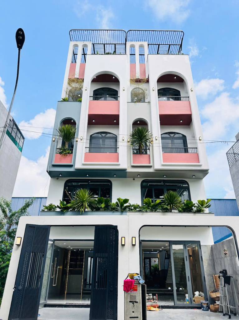 BÁN NHÀ PHỐ AN PHÚ ĐÔNG QUẬN 12, 4 TẦNG, NHÀ MỚI FULL NỘI THẤT, SỔ HỒNG RIÊNG, CÔNG CHỨNG NGAY