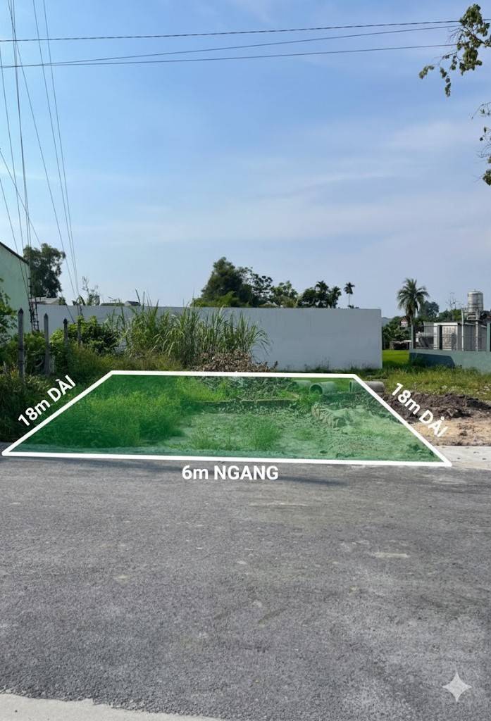 BÁN ĐẤT NGÃ TƯ HỒ VĂN TẮNG & NGUYỄN THỊ LẮNG, VỊ TRÍ ĐẸP, 6x18M, SỔ ĐỎ, 1,850 TỶ