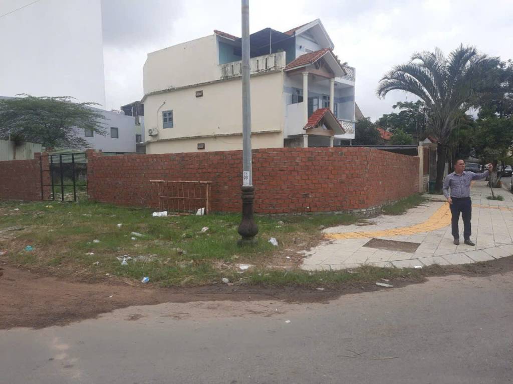 Bán đất Nguyễn Huy Chương, Sơn Trà, lô góc 2 mặt tiền, 3 phút ra biển Mân Thái, 52 tỷ