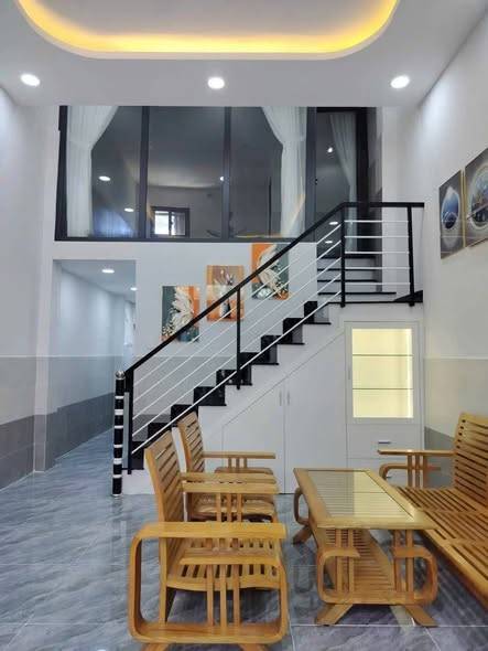 Bán nhà hẻm 2/ đường Quách Điêu, Bình Chánh, 1 trệt 1 lửng, 68m² thiết kế đẹp