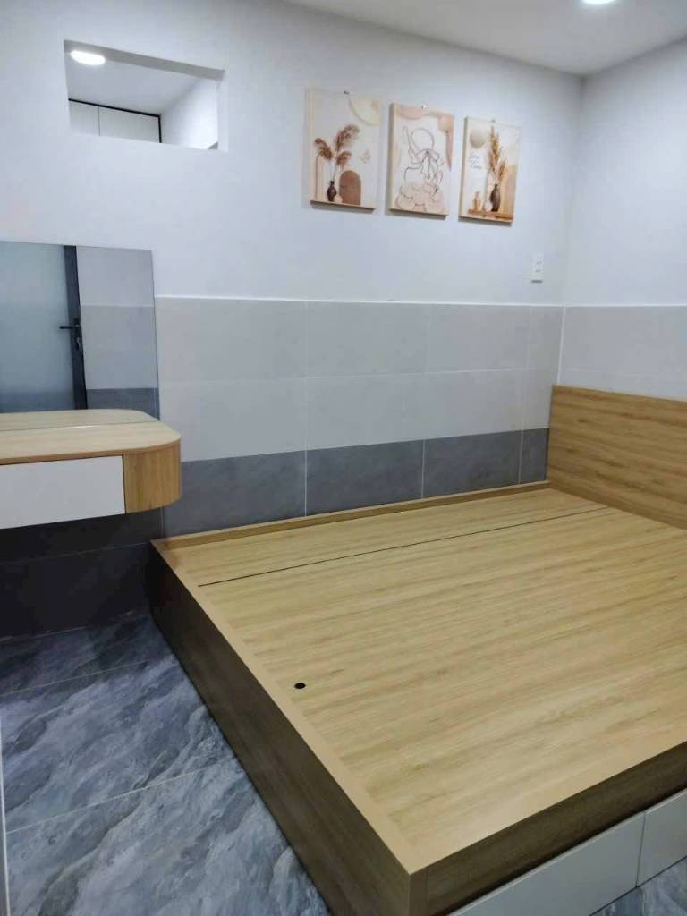 Bán nhà hẻm 2/ đường Quách Điêu, Bình Chánh, 1 trệt 1 lửng, 68m² thiết kế đẹp