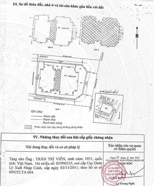 Bán nhà số 43 Bình Phú, Quận 6, MT đường 28 và đường 30, 3 mặt tiền, gần Siêu thị Metro Bình Phú cũ