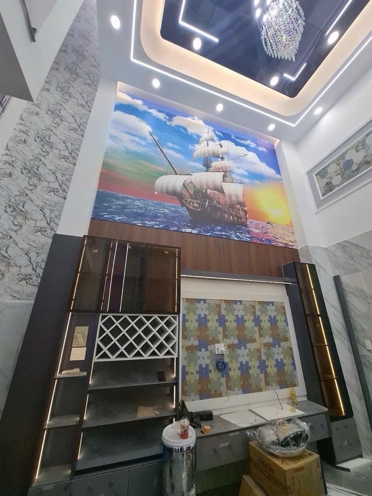 BÁN NHÀ NGAY MÃ LÒ, BÌNH TÂN, GẦN TÊN LỬA, 5 TẦNG, FULL NỘI THẤT SỊN SÒ, NHỈNH 6 TỶ