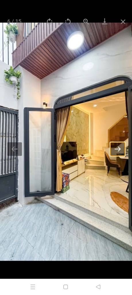 BÁN NHÀ BÌNH THẠNH, NGAY CẦU THỦ THIÊM, 2 TẦNG 54M2, FULL NỘI THẤT, SẴN DÒNG TIỀN