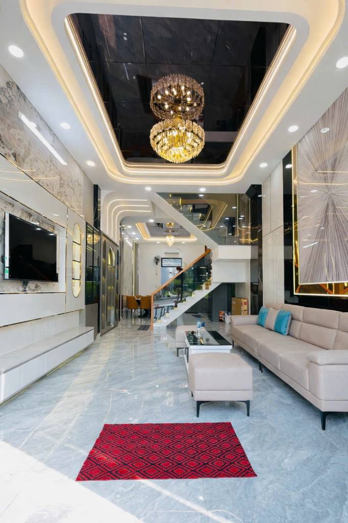 Nhà 4 tầng, Đường TRẦN THỊ HÈ, Phường Hiệp Thành, Q12, 4x15m, hẻm 7m, 6 tỷ 28