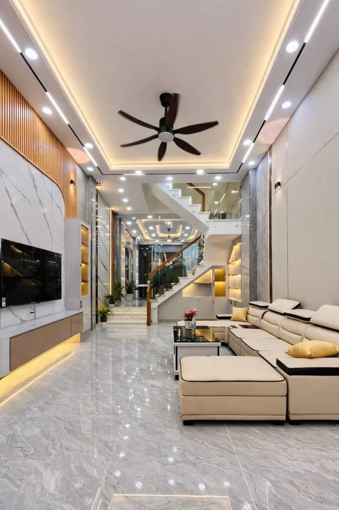 BÁN NHÀ THẠNH XUÂN 25, QUẬN 12, HẺM 9M Ô TÔ VÀO NHÀ, 80M2 6,73 TỶ, NHÀ ĐẸP ĐÓN TẾT