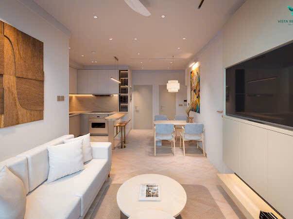 Bán căn hộ The Vista Residence Đà Nẵng, 76m2, tầm view siêu đỉnh sông Hàn, pháo hoa, giá 5,4 tỷ