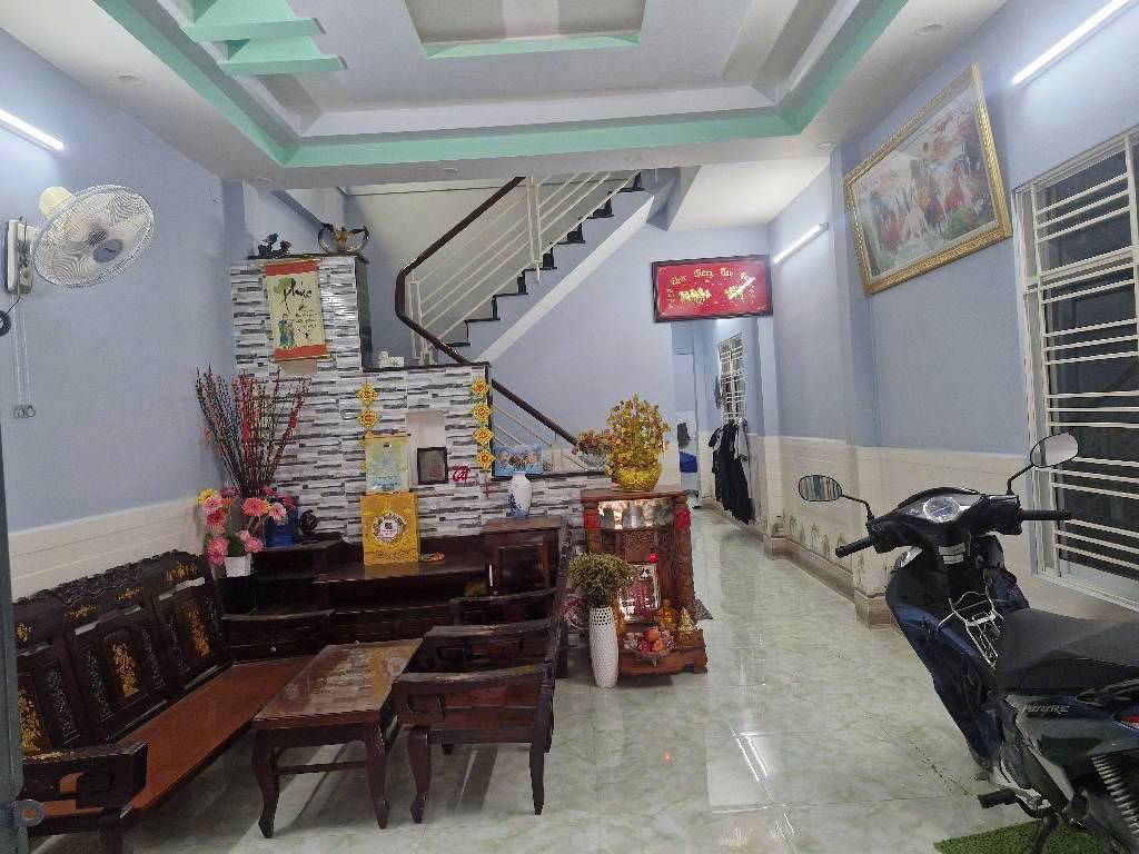 BÁN NHÀ LÊ VĂN LƯƠNG, NHÀ BÈ, HXH 6M, 100M2 SỔ RIÊNG, HOÀN CÔNG ĐỦ, GIÁ HƠN 4 TỶ