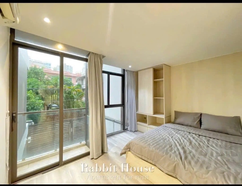 CHDV 1PN 1PK BAN CÔNG FULL NỘI THẤT GẦN CẦU THỊ NGHÈ GIÁP Q1