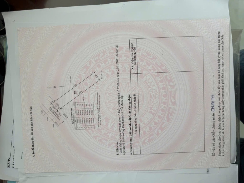 Cần bán đất ở Vườn Thơm (kênh 4) 156m2 đất ở nông thôn