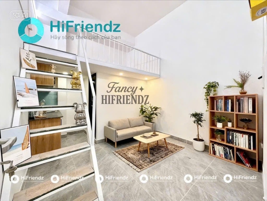 PHÒNG GÁC CAO 2m QUANG TRUNG gần Hạnh Thông Tây