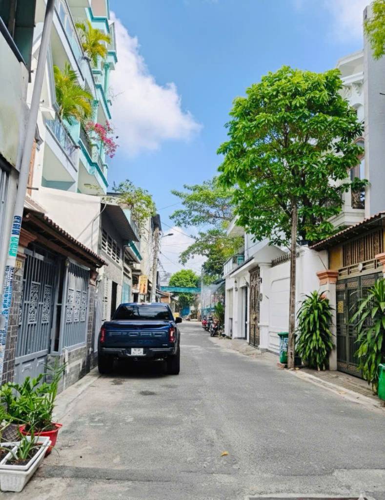 Bán Nhà 4 Tầng, Đường Trần Thị Năm, P.Tân Chánh Hiệp, Quận 12, 80m2, hẻm 7m, 6.x Tỉ