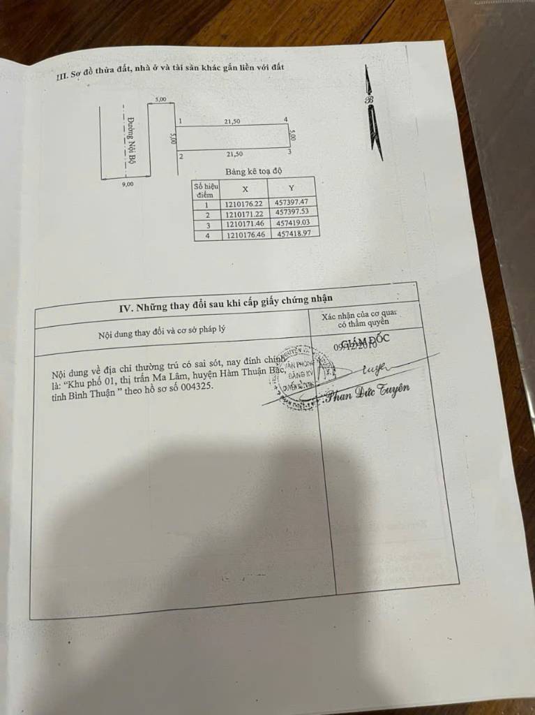 Bán đất mặt tiền đường Nguyên Hồng trung tâm Phan Thiết