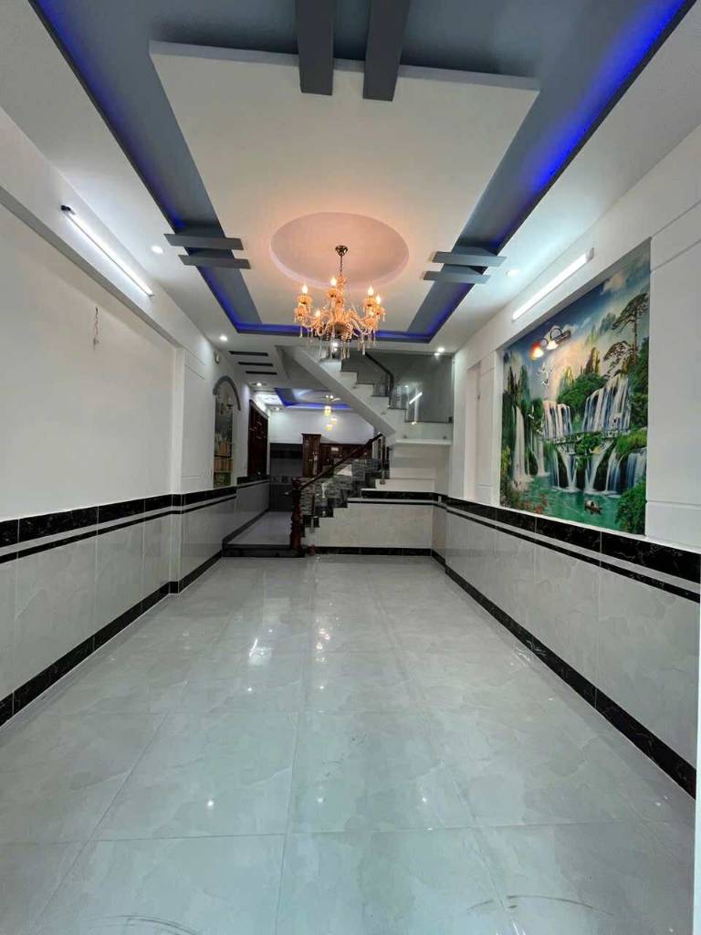 BÁN NHÀ HIỆP THÀNH 13, QUẬN 12, HXH, 4 TẦNG, NỞ HẬU, GẦN CHỢ HIỆP THÀNH, AN NINH SẦM UẤT