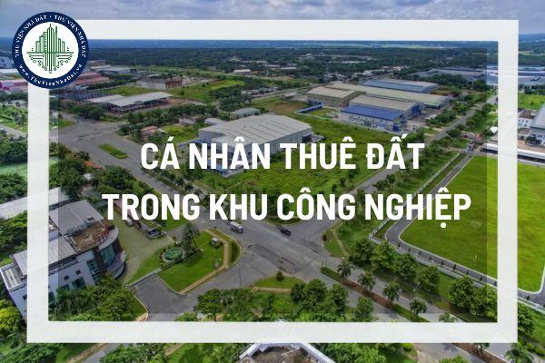 Cá nhân thuê lại đất trong khu công nghiệp có được thế chấp quyền sử dụng đất đó không?