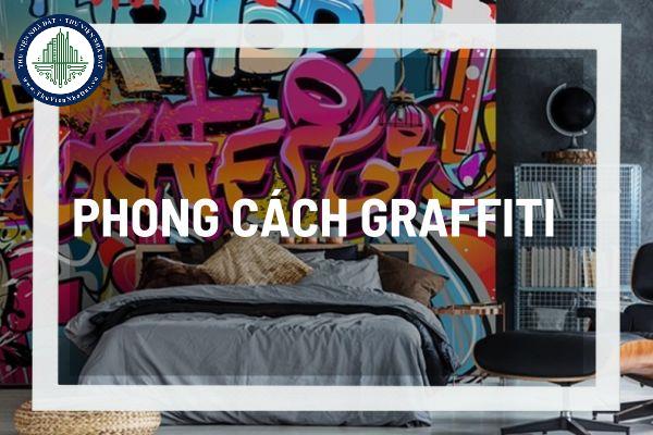 Sáng tạo không gian sống với phong cách Graffiti