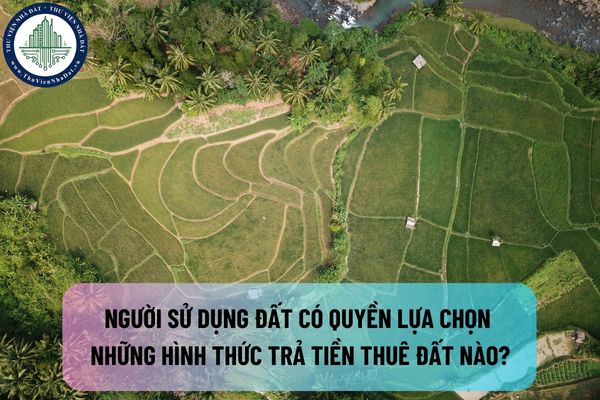 Người sử dụng đất có quyền lựa chọn những hình thức trả tiền thuê đất nào? Các hình thức nào được áp dụng để trả tiền thuê đất?