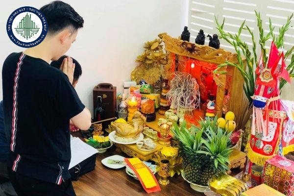 Các lễ vật cần chuẩn bị để làm lễ trấn trạch