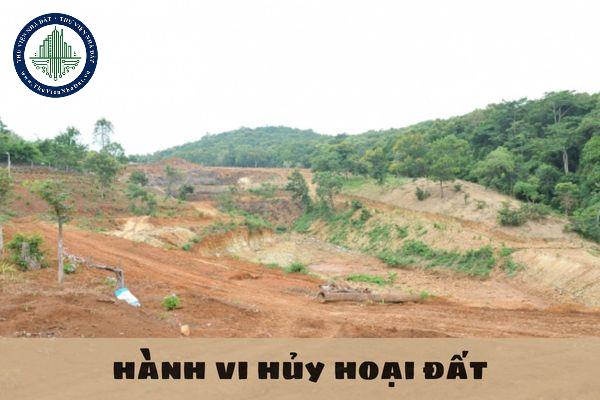 Tiếp tục hành vi hủy hoại đất khi người sử dụng đất đã bị xử phạt hành chính thì có bị thu hồi đất không?