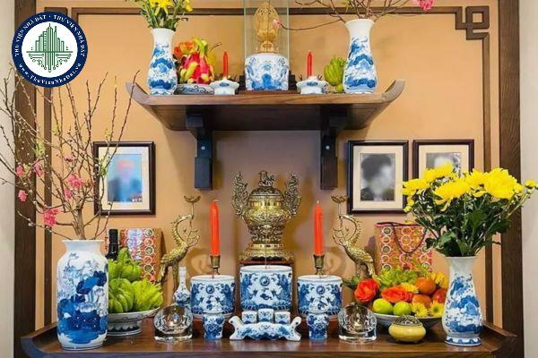 Vị trí đặt ảnh thờ gia tiên chuẩn nhất bạn cần biết