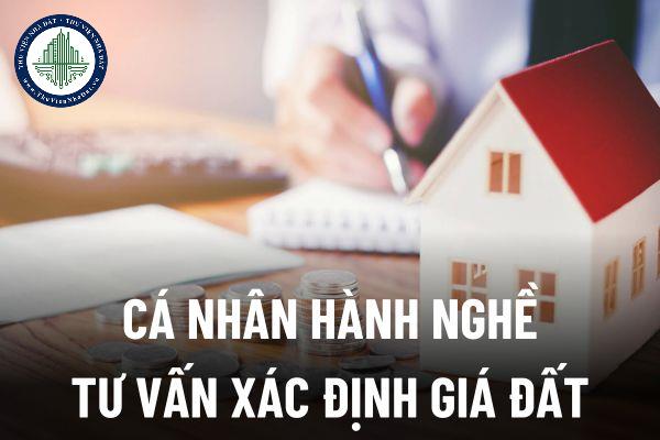 Cá nhân hành nghề tư vấn xác định giá đất trong tổ chức xác định giá đất phải đáp ứng các điều kiện gì mới được phép hành nghề?