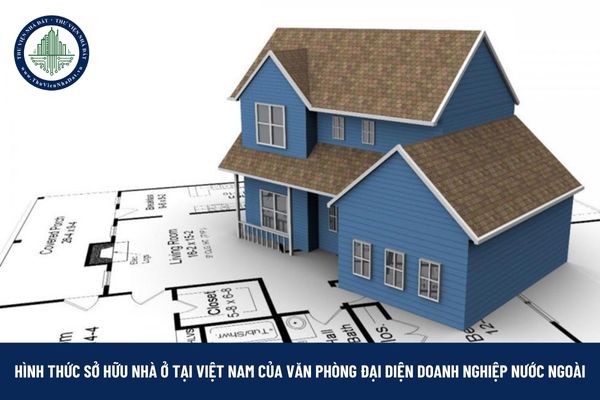 Văn phòng đại diện của doanh nghiệp nước ngoài được sở hữu nhà ở tại Việt Nam thông qua hình thức nào?