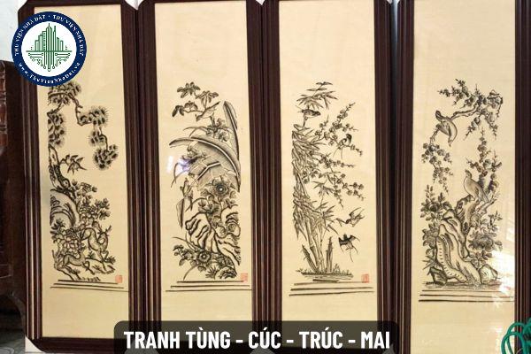 Vị trí đặt tranh phong thủy Tùng Cúc Trúc Mai để thu hút tài lộc