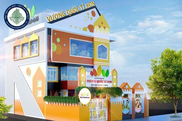 Từ 20/11, trường mầm non bị giải thể khi nào và ai có thẩm quyền? Hồ sơ và trình tự thực hiện như thế nào?