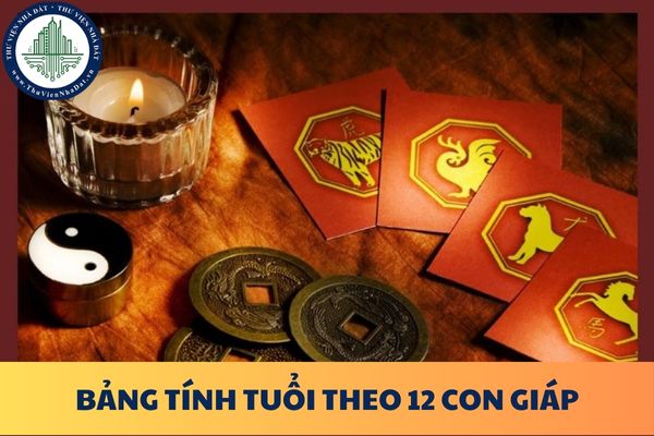 Bảng tính tuổi theo 12 con giáp 2025? Chi tiết Bảng sao hạn 12 con giáp