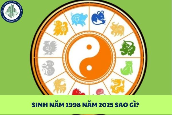 Sinh năm 1998 năm 2025 sao gì? Bảng sao hạn đầy đủ cho 12 con giáp năm 2025