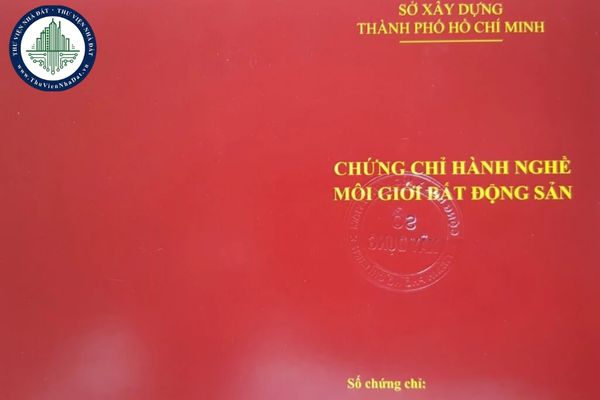 Có được tẩy xóa nội dung của chứng chỉ hành nghề môi giới bất động sản?