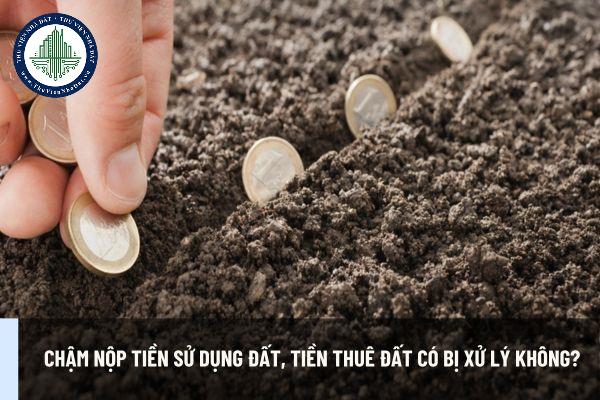 Chậm nộp tiền sử dụng đất, tiền thuê đất có bị phạt tiền chậm nộp không?