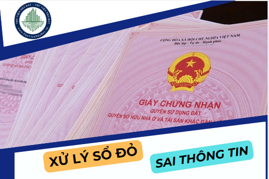 Hướng dẫn xử lý sổ đỏ sai thông tin theo quy định mới nhất 2025