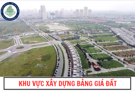 Điều kiện khu vực xây dựng bảng giá đất đến từng thửa đất trên cơ sở vùng giá trị, thửa đất chuẩn