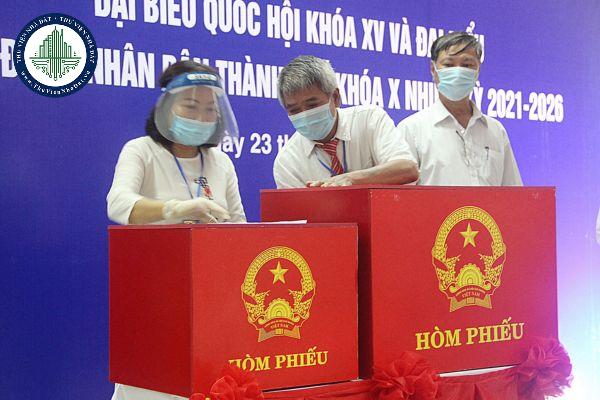 Bỏ phiếu đại biểu Quốc hội, hội đồng nhân dân nhiệm kỳ 2021-2026 sẽ được diễn ra trong mấy ngày?