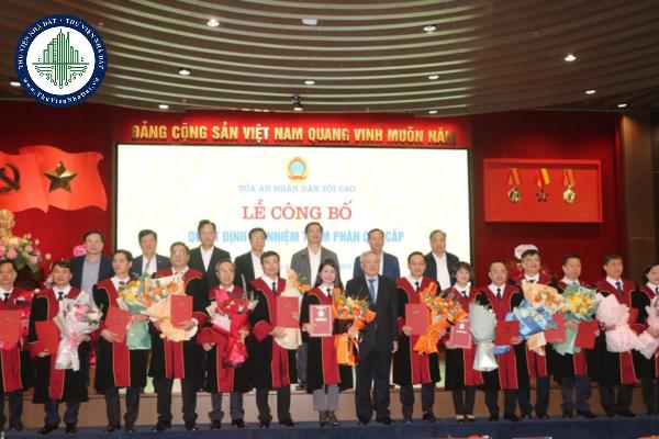 Chương trình Lễ công bố bổ nhiệm Thẩm phán và lãnh đạo, quản lý trong Tòa án nhân dân được quy định như thế nào?