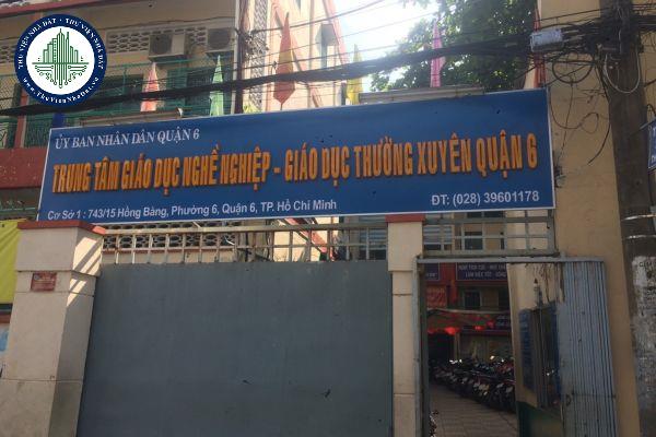 Chương trình, sách giáo khoa và tài liệu học tập của Trung tâm giáo dục thường xuyên được quy định như thế nào?