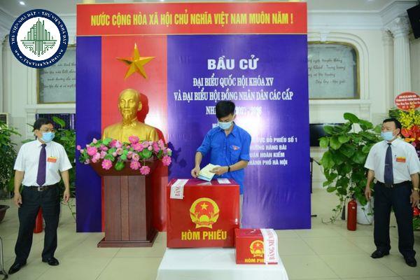 Có thể bắt đầu bỏ phiếu đại biểu Quốc hội, Hội đồng nhân dân nhiệm kỳ 2021-2026 vào lúc mấy giờ?