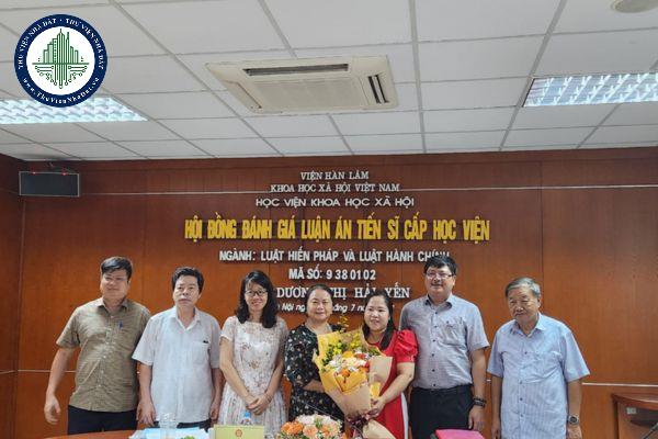 Luận án tiến sĩ đạt yêu cầu khi kiểm tra, thẩm định trong trường hợp nào?