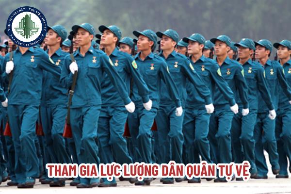 Tham gia lực lượng dân quân tự vệ bao lâu thì được miễn nghĩa vụ quân sự?