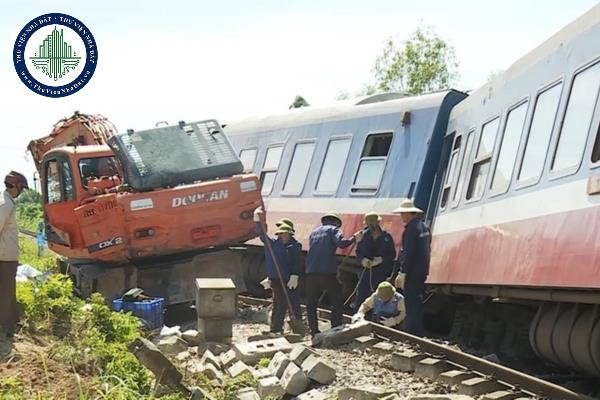 Người bị thương, người bị chết trong vụ tai nạn giao thông đường sắt được quy định như thế nào?