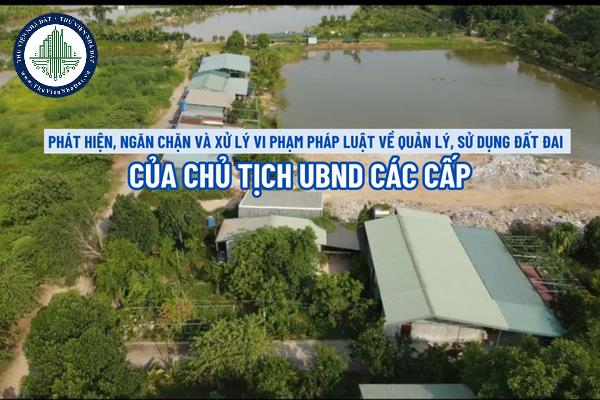 Trách nhiệm trong việc phát hiện, ngăn chặn và xử lý vi phạm pháp luật về quản lý, sử dụng đất đai thuộc về ai?