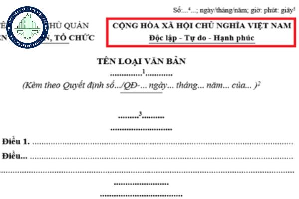 Quốc hiệu trong văn bản hành chính của ngành kiểm sát nhân dân được trình bày như thế nào?