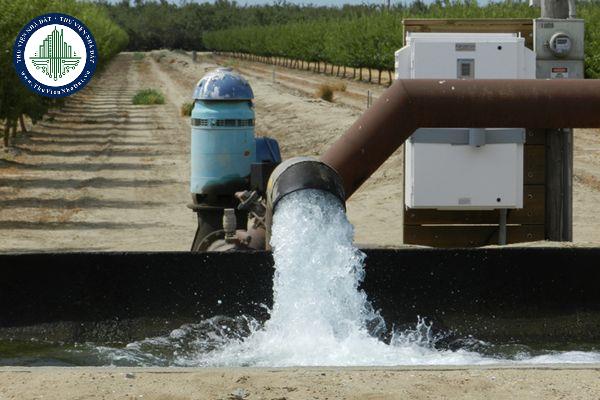 Giới hạn mực nước khai thác của tầng chứa nước là bao nhiêu?